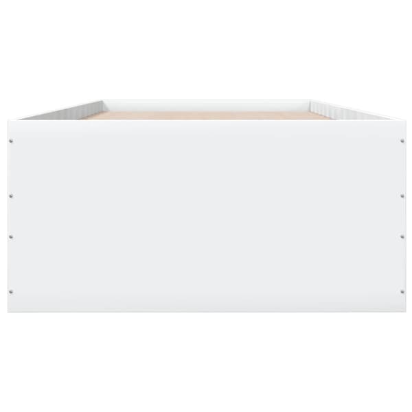 sengeramme 100x200 cm konstrueret træ hvid