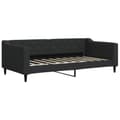 Miniatyrbillede 2 af 8: daybed 90x190 cm stof sort