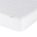 Miniatyrbillede 9 af 10: seng med madras 180x200 cm velour sort