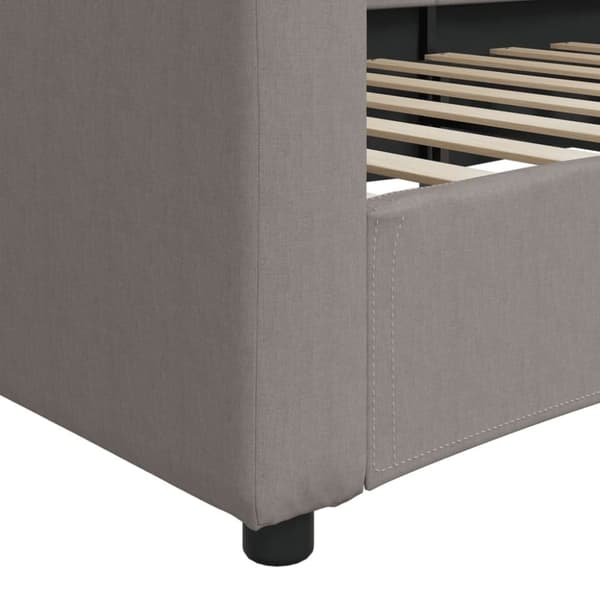 Dagbädd taupe 80x200 cm tyg