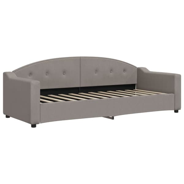 Dagbädd taupe 80x200 cm tyg