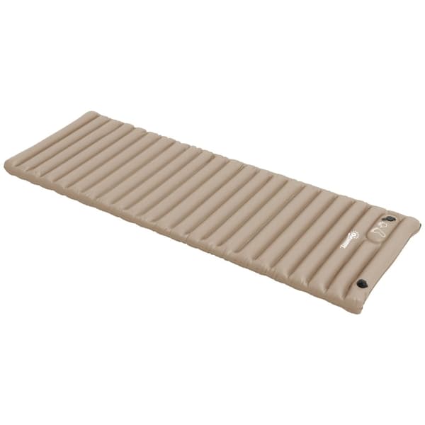 Rootz Camping Air Madras - Oppustelig seng - Udendørs liggeunderlag - Hurtig oppustning - Vandafvisende - Kompakt og bærbar - 195cm x 70cm x 10cm - Po