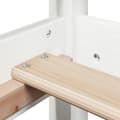 Miniatyrbillede 7 af 9: sengeramme uden madras 100x200 cm massivt fyrretræ hvid