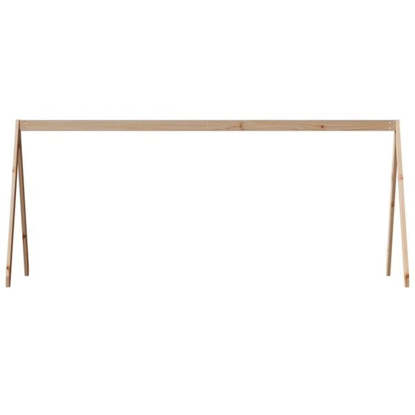 Lastensängyn katos 209x95,5x88 cm täysi mänty