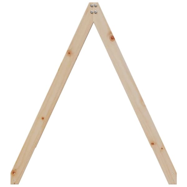 Tak till barnsäng 199x95,5x88 cm massiv furu