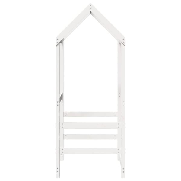 stel til husseng 118x70x176,5 cm massivt fyrretræ hvid