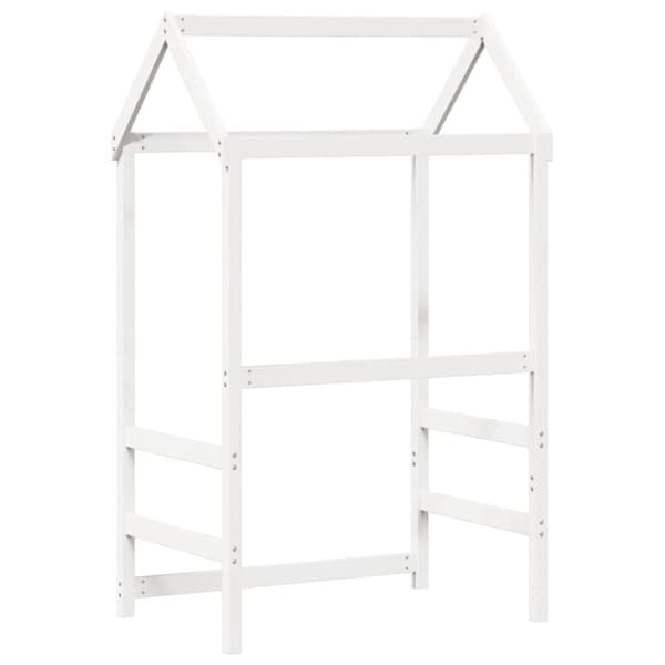 stel til husseng 118x70x176,5 cm massivt fyrretræ hvid