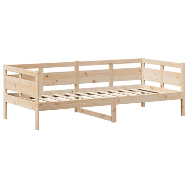 daybed med tag 90x200 cm massivt fyrretræ