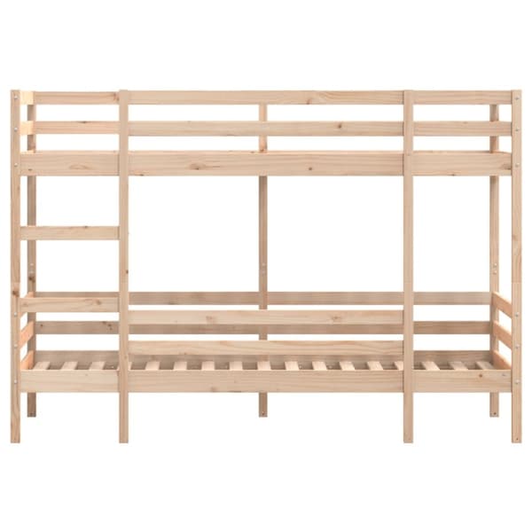 køjeseng 80x200 cm massivt fyrretræ
