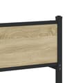Miniatyrbillede 8 af 10: sengeramme uden madras 140x190 cm metal sonoma-eg