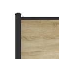 Miniatyrbillede 9 af 10: sengeramme uden madras 140x190 cm metal sonoma-eg