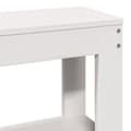 Miniatyrbillede 10 af 10: sengeramme uden madras 160x200 cm massivt fyrretræ hvid