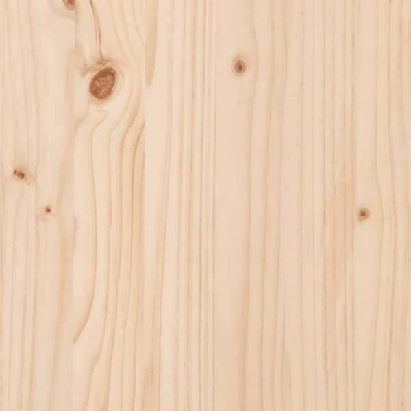 Dagbädd utan madrass 90x190 cm massiv furu