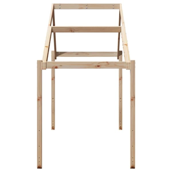 Tak till barnsäng 213x95,5x144,5 cm massiv furu