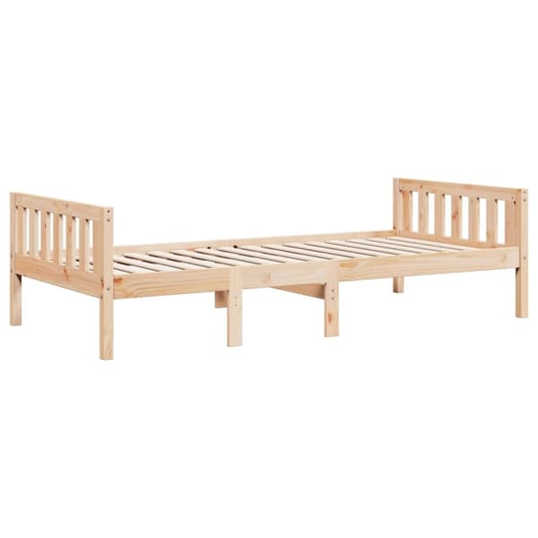 Lastensänky ilman patjaa 90x190 cm täysi mänty