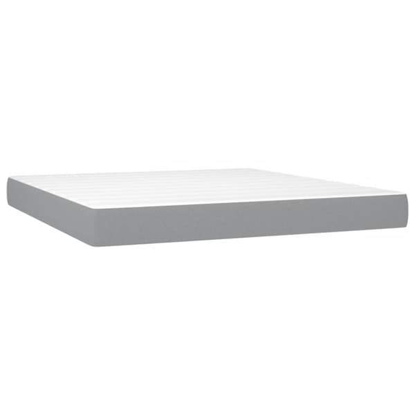 Säng med madrass vaxbrun 120x190 cm massiv furu