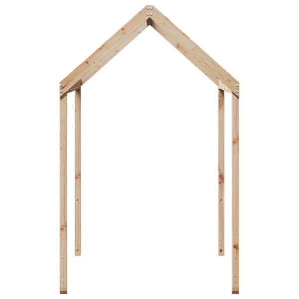 stel til husseng 217x85,5x154 cm massivt fyrretræ