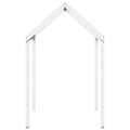 Miniatyrbillede 5 af 9: stel til husseng 207x80,5x151,5 cm massivt fyrretræ hvid