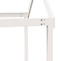 Miniatyrbillede 7 af 9: stel til husseng 207x80,5x151,5 cm massivt fyrretræ hvid