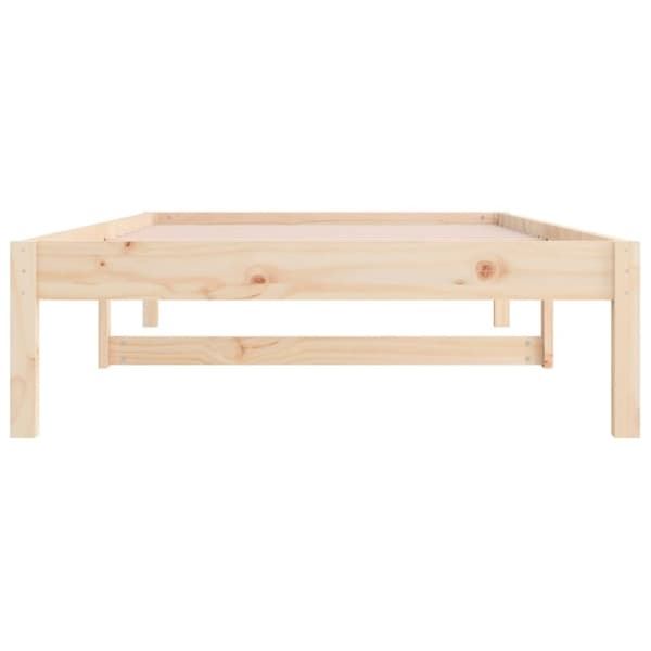 Vuodesohva ilman patjaa 90x200 cm täysi mänty