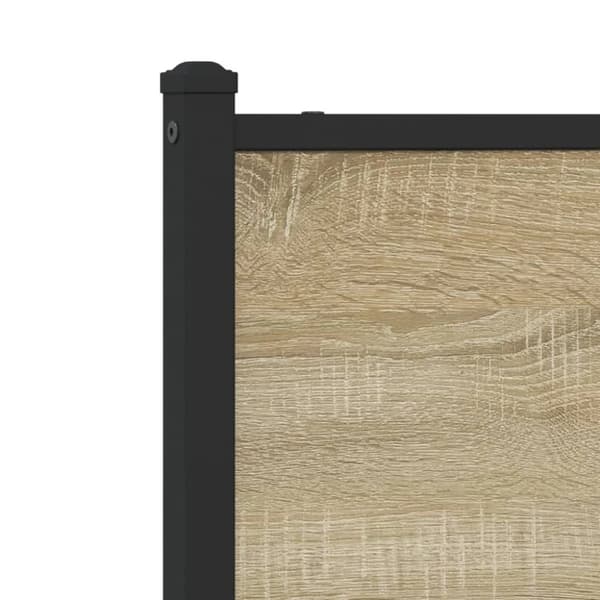 sengeramme uden madras 180x200 cm metal sonoma-eg