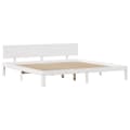 Miniatyrbillede 7 af 10: sengeramme med sengegavl 180x200 cm massivt fyrretræ