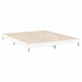 Miniatyrbillede 5 af 9: sengestel 180x200 cm konstrueret træ hvid