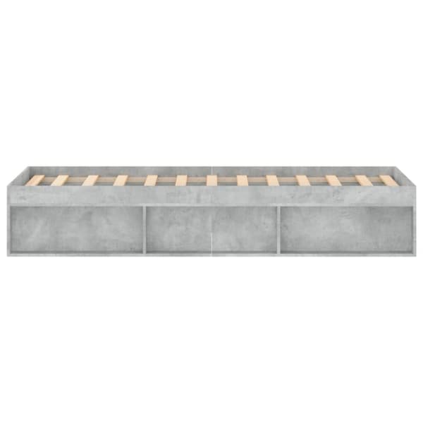 sengeramme 120x190 cm betongrå