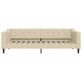 Miniatyrbillede 3 af 8: daybed 90x200 cm stof cremefarvet