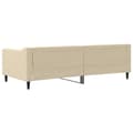 Miniatyrbillede 5 af 8: daybed 90x200 cm stof cremefarvet