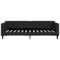 Miniatyrbillede 3 af 8: daybed 90x200 cm stof sort