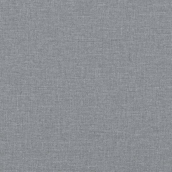sengeramme uden madras 140x190 cm stof lysegrå