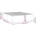 Miniatyrbillede 9 af 9: sengeramme 180x200 cm fløjl sort