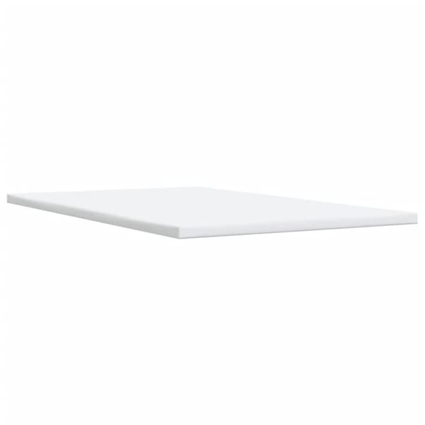 kontinentalseng med madras 80x200 cm stof cremefarvet