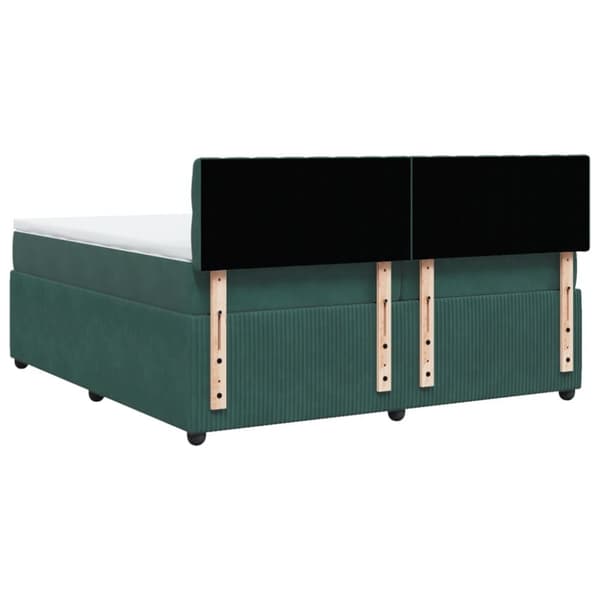 Continental Bed patja Green Velvet 200x200 cm