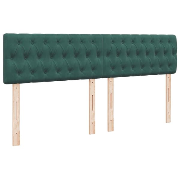 Continental Bed patja Green Velvet 200x200 cm