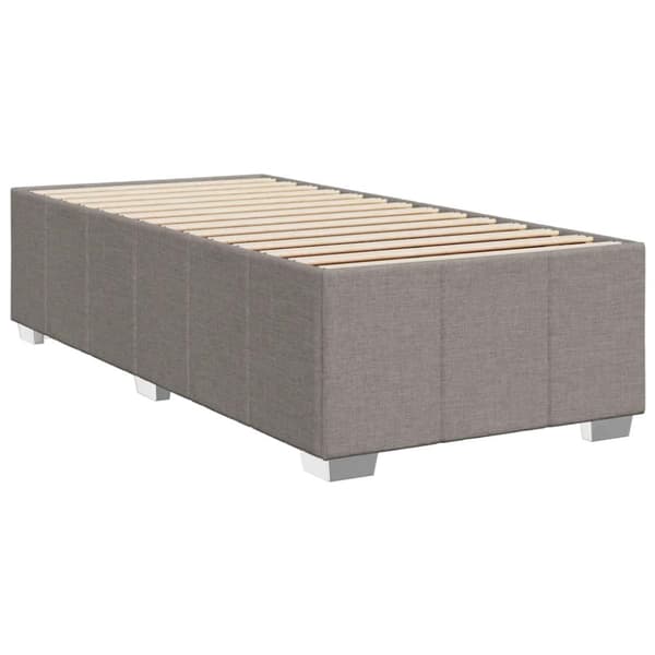 Continental sänky patjalla Taupe Kangas 80x200 cm
