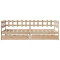 Miniatyrbillede 4 af 10: daybed med skuffer 90x190 cm massivt fyrretræ