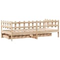 Miniatyrbillede 8 af 10: daybed med skuffer 90x190 cm massivt fyrretræ