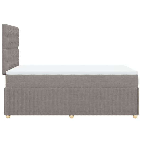 Continental sänky patjalla Taupe 120x190 cm Kangas