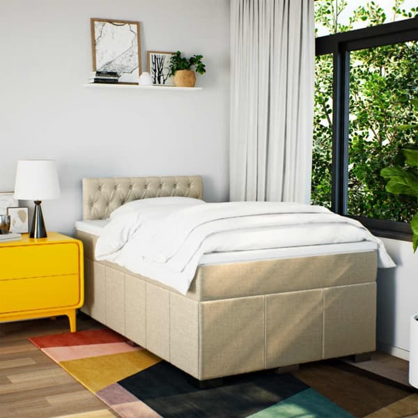 Continental Bed Patja Cream 120x190 cm Kangas