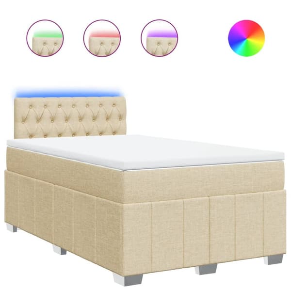Continental Bed Patja Cream 120x190 cm Kangas