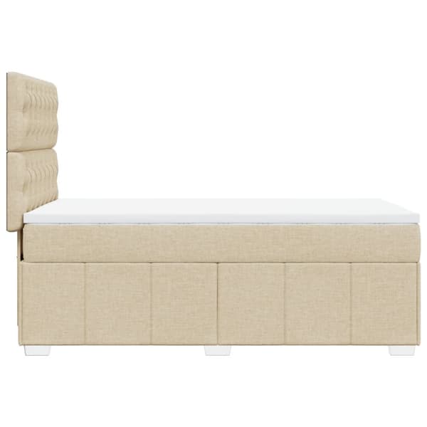 Continental sänky patjalla Cream Kangas 90x190 cm