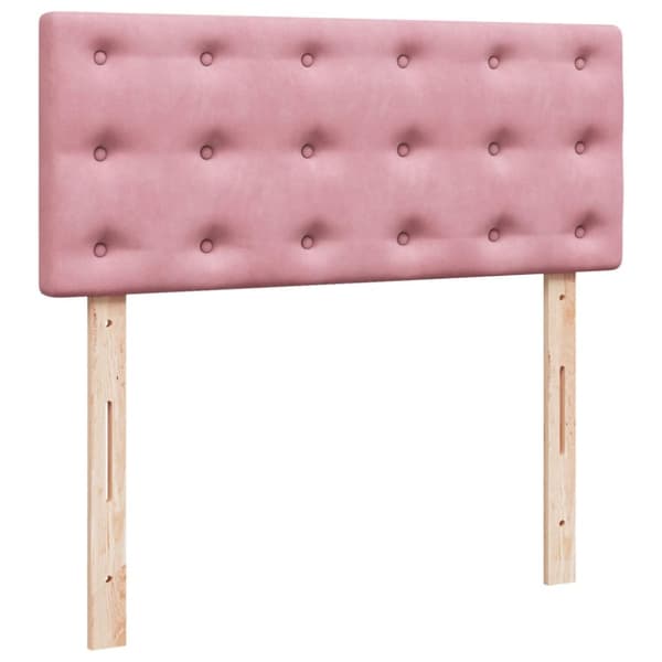 Continental sänky patjalla Pinkki 120x190 cm Velvet