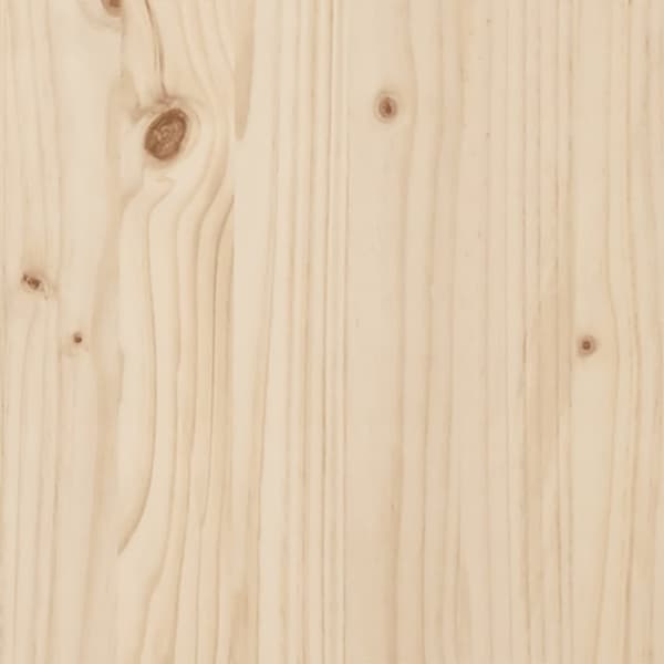 ekstra lang sengeramme uden madras 90x220 cm massivt fyrretræ