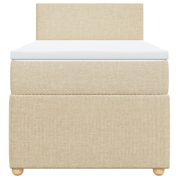Continental sänky patjalla Cream Kangas 90x190 cm