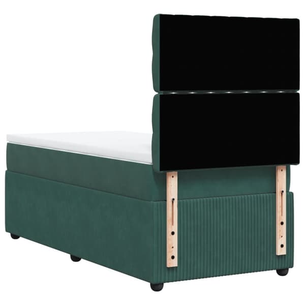 Continental sänky patjalla Green Velvet 100x200 cm