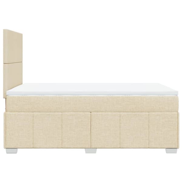 Continental sänky patjalla Cream Kangas 120x200 cm