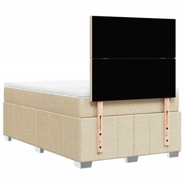 Continental sänky patjalla Cream Kangas 120x200 cm