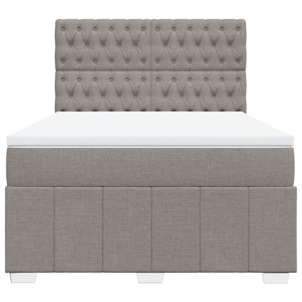Continental sänky patjalla Taupe Kangas 160x200 cm